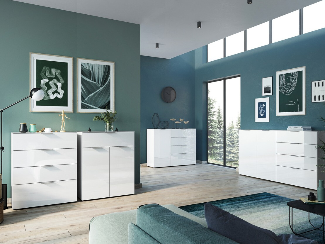 Συρταριέρα Sacramento 300 (Άσπρο)