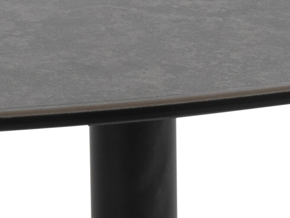 Coffee table Norsica 293 (Dark grey + Black)