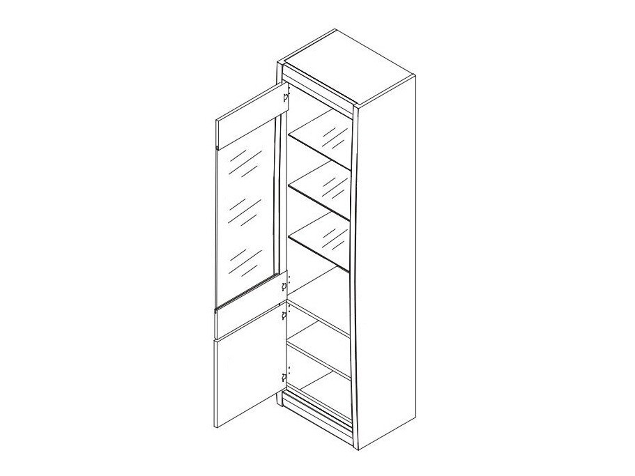 Bookcase Loretri 107