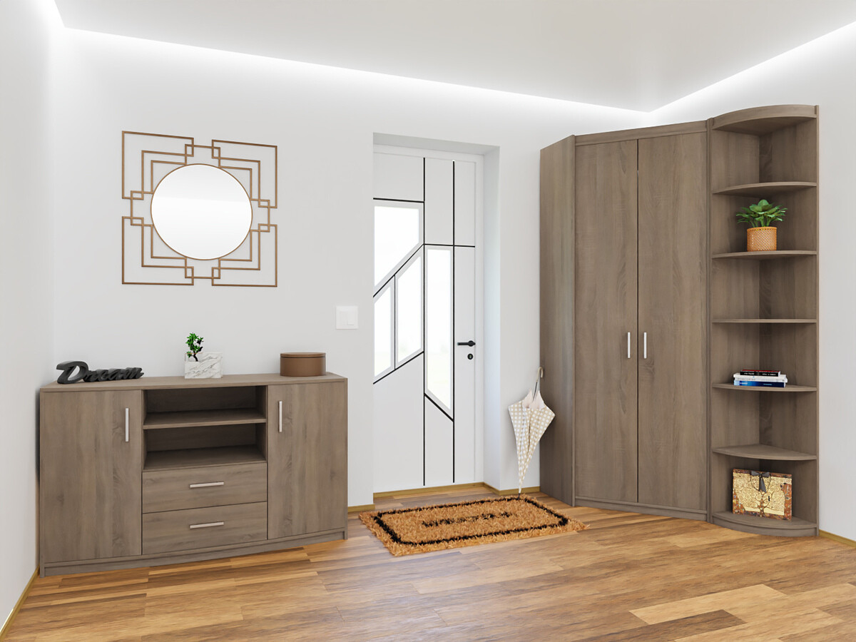 Σετ διαδρόμου Omaha A113 (Trufel δρυς)