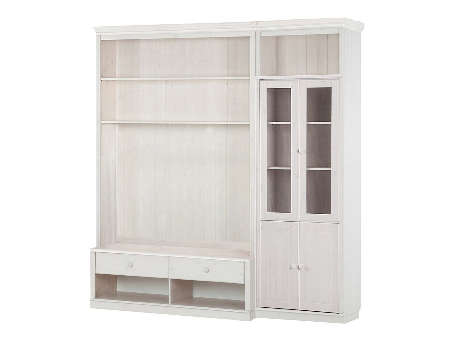 Σετ επίπλων σαλονιού Saltoro 124 (Άσπρο)