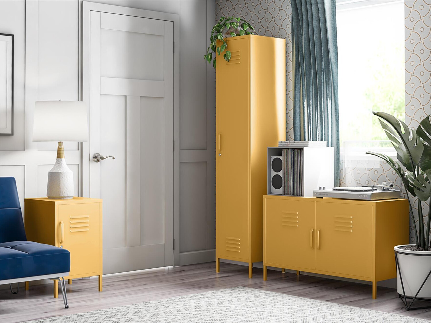 Sideboard Novogratz Sersoni 100 (Yellow)
