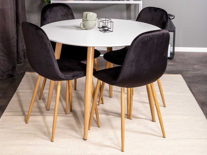 Table Dallas 126 (White + oak)