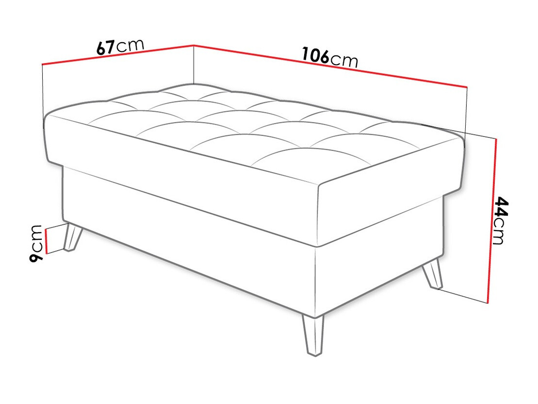 Ταπετσαρισμένος πάγκος Comfivo 236 (Fresh 11)
