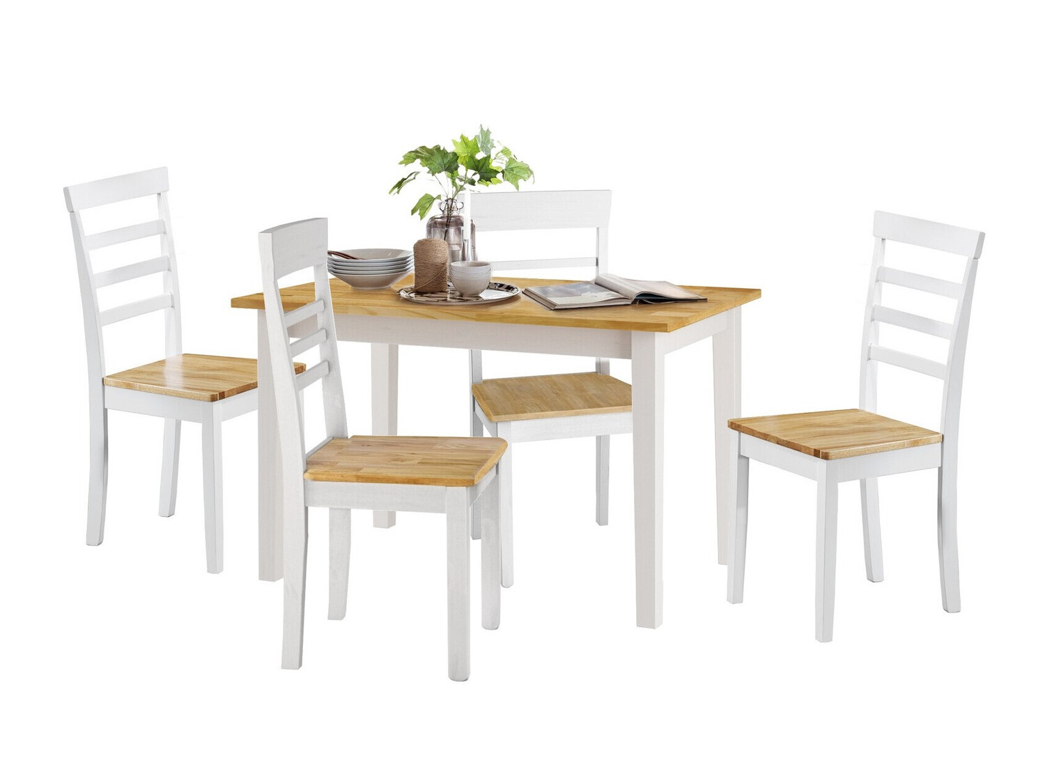 Table Denton 248 (Pine + White)