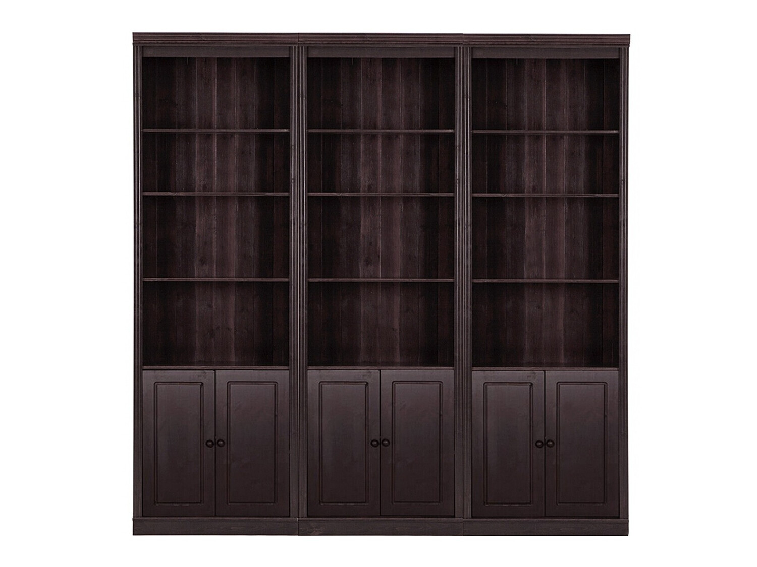 Συλλογή ραφιών Saltoro 117 (Σκούρο καφέ)