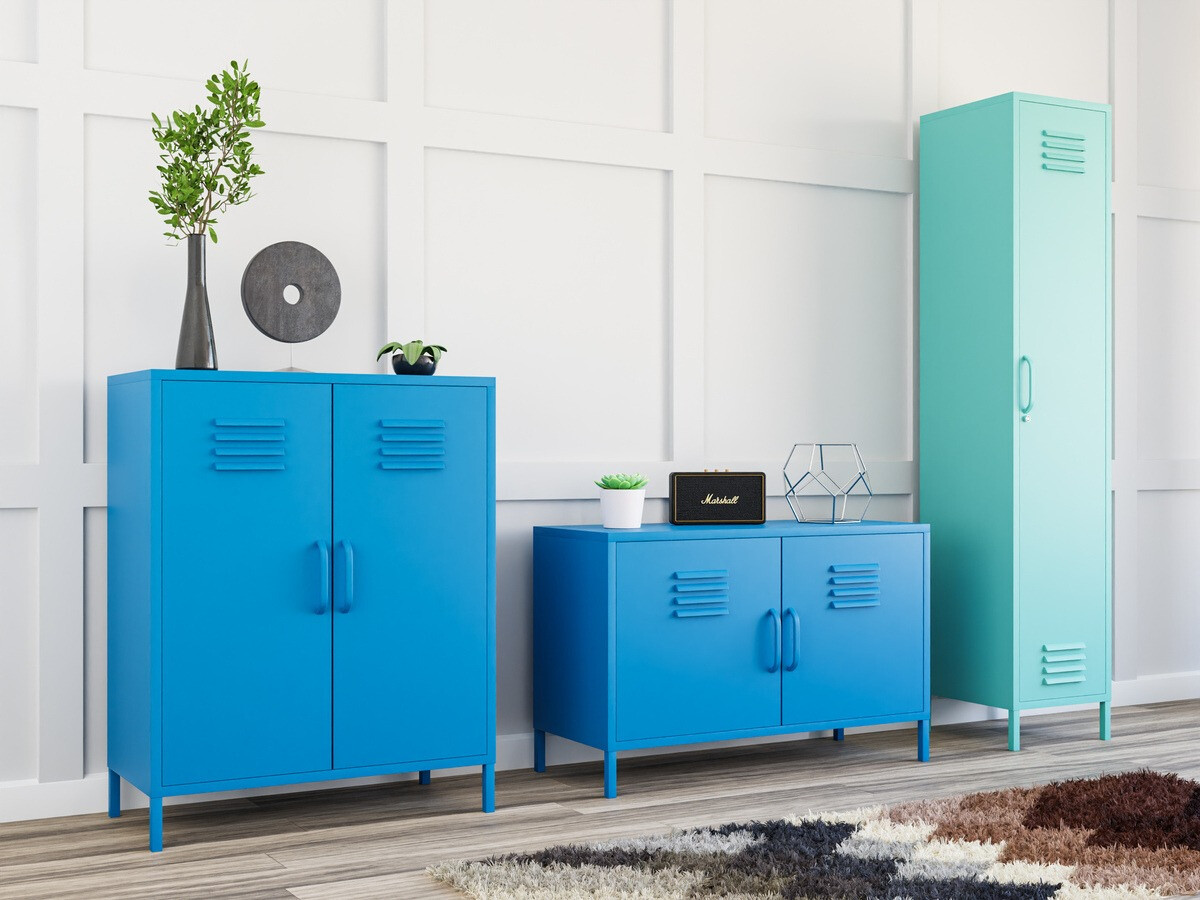 Furniture set Sersoni 100 (Blue + Turquoise)