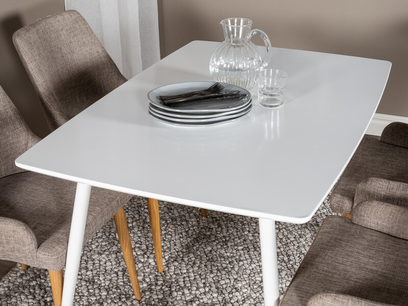 Τραπέζι Dallas 4306 (Άσπρο)