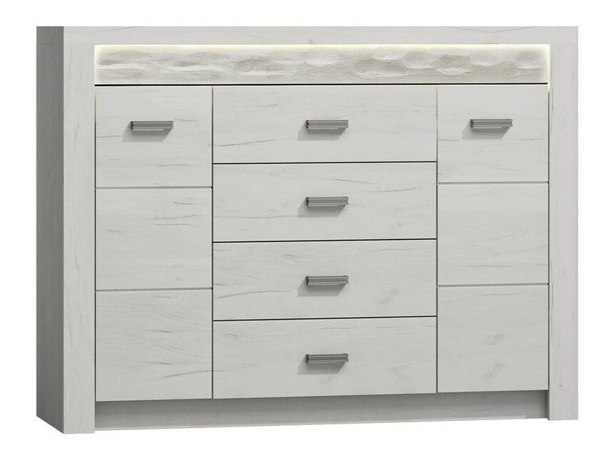 Chest of drawers Serfeno 104 (Craft white)
