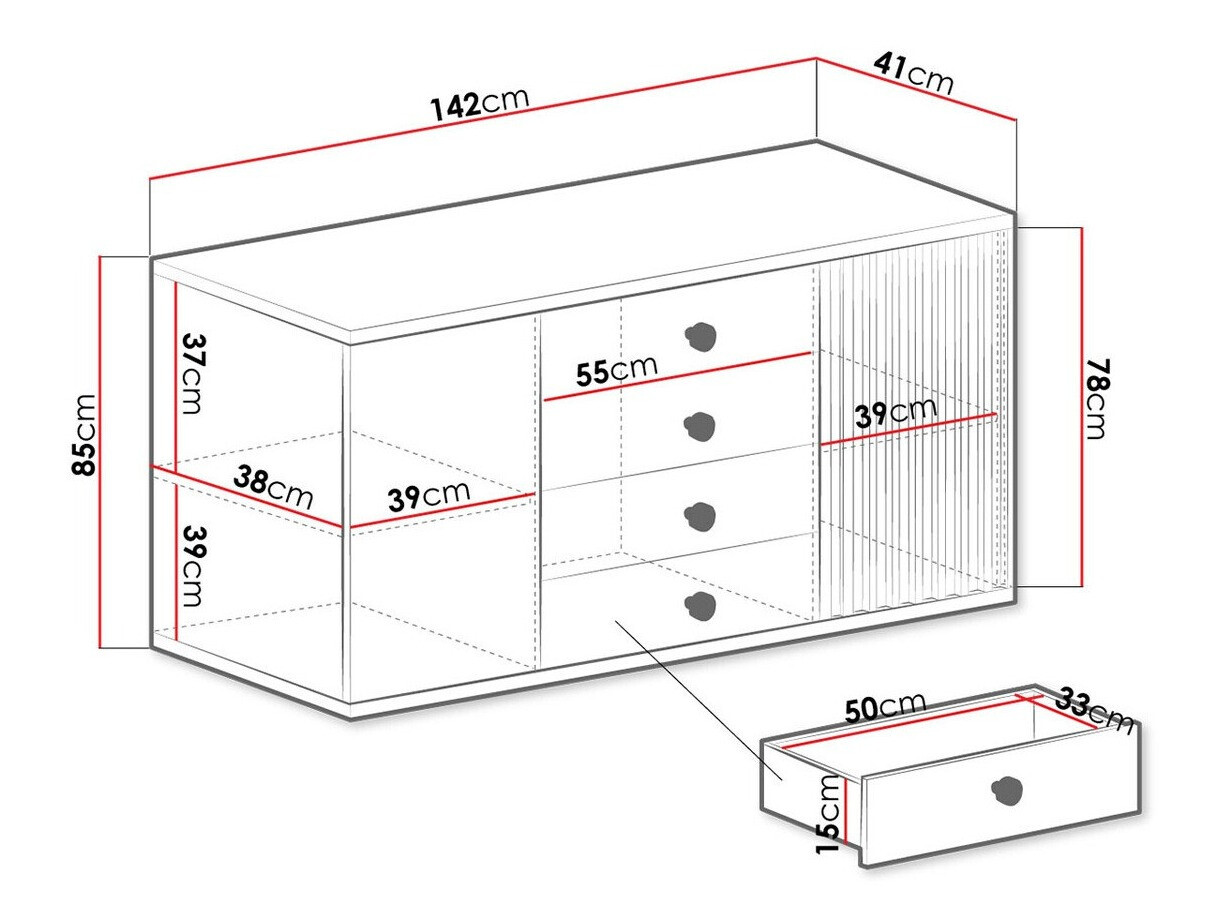 Chest of drawers Venmava 103