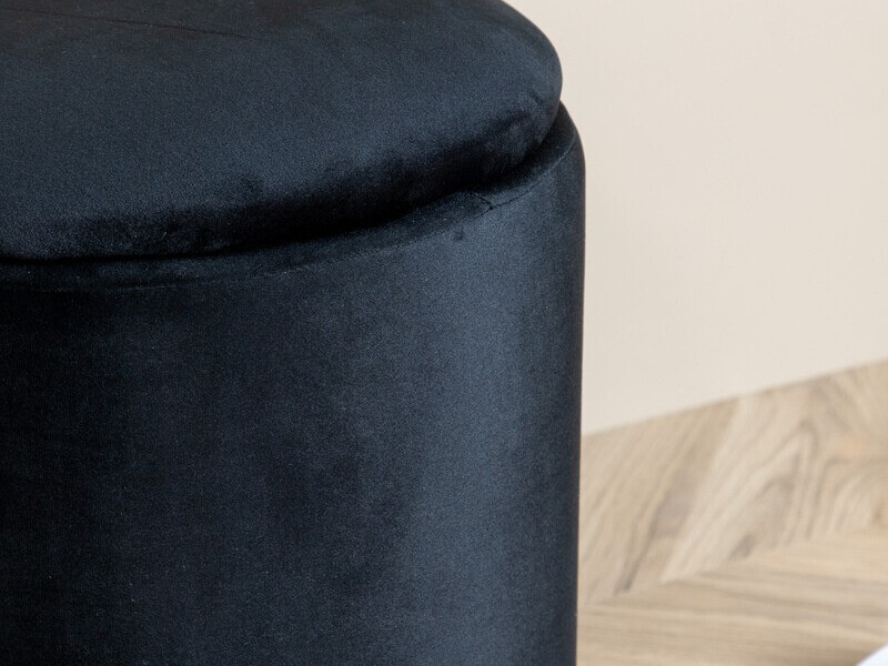 Σκαμπό σαλονιού Dallas 2939 (Μαύρο)