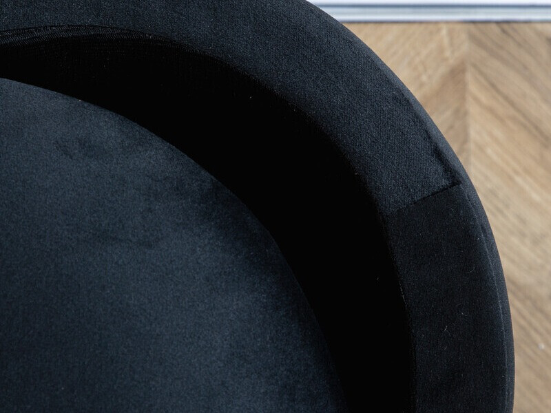 Σκαμπό σαλονιού Dallas 2939 (Μαύρο)