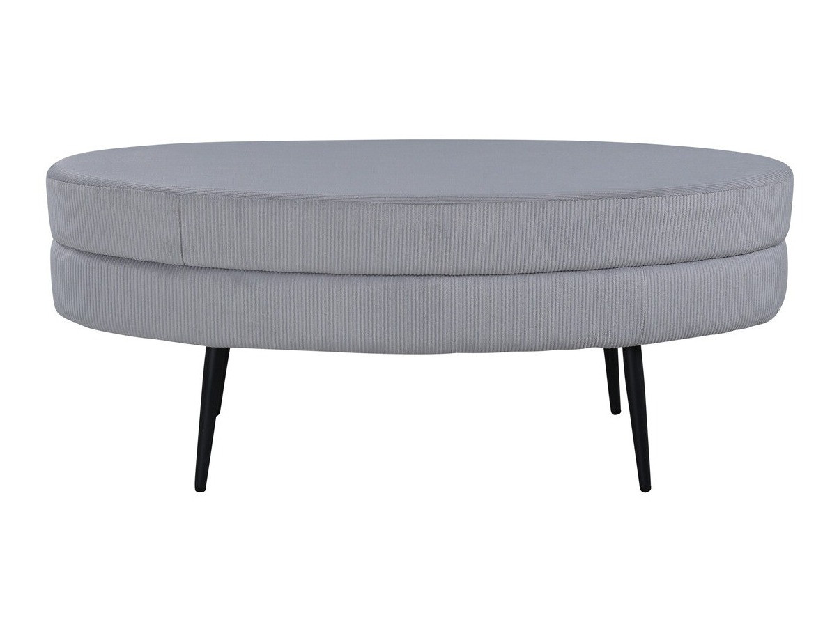 Ταμπουρέ Dallas 2920 (Γκρι + Μαύρο)