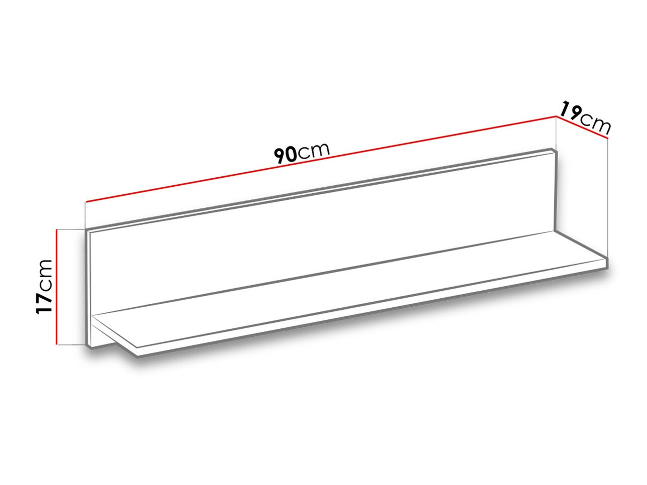 Wall shelf Lorlare 109