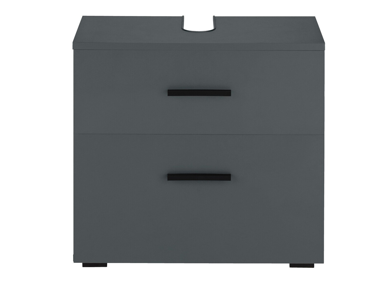 Όρθιο ντουλάπι νιπτήρα μπάνιου Larlori 100 (Ανθρακί)