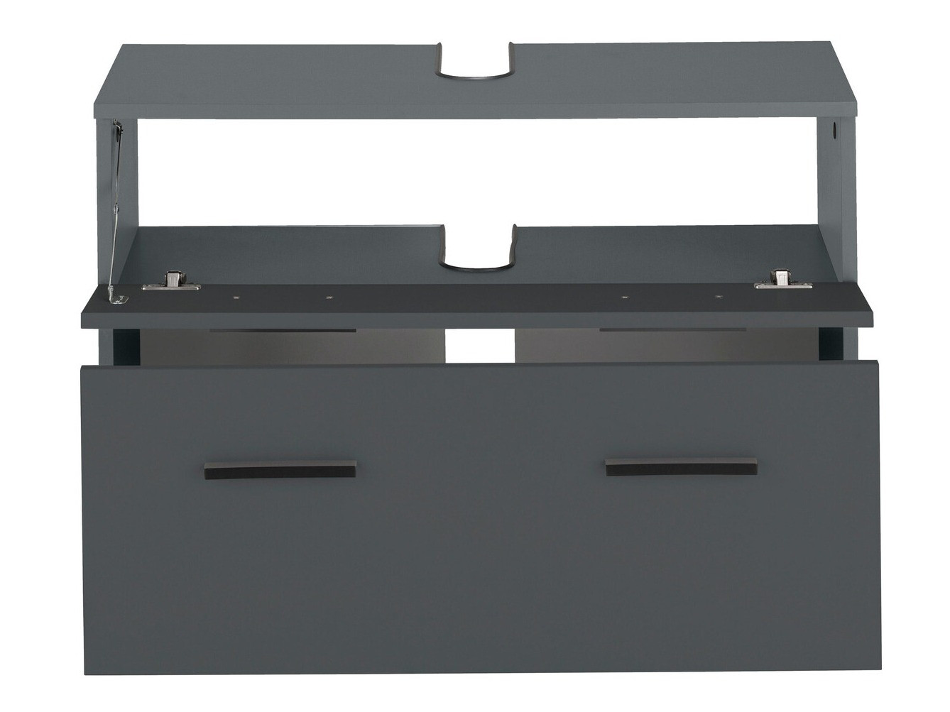 Όρθιο ντουλάπι νιπτήρα μπάνιου Larlori 101 (Ανθρακί)