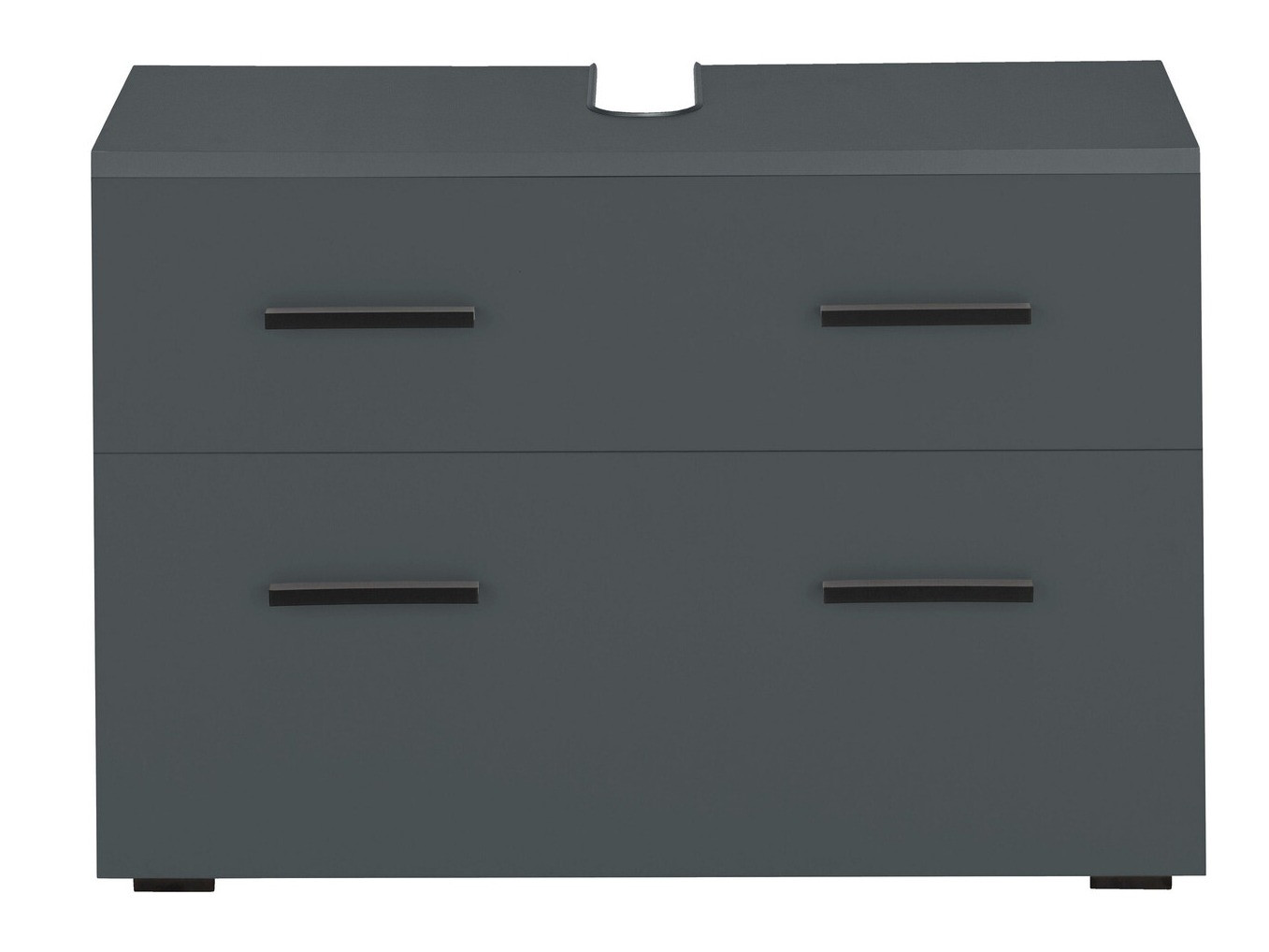 Όρθιο ντουλάπι νιπτήρα μπάνιου Larlori 101 (Ανθρακί)