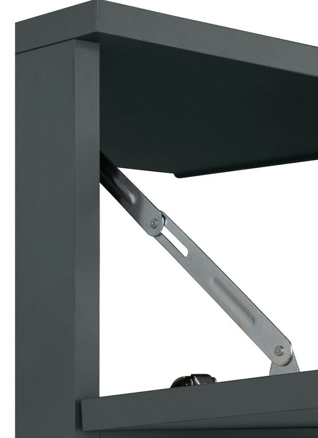 Όρθιο ντουλάπι νιπτήρα μπάνιου Larlori 101 (Ανθρακί)