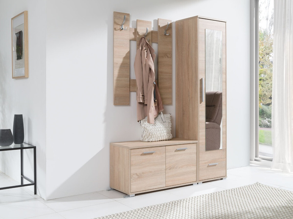 Shoe cabinet Torsalo 101 (Sonoma oak)