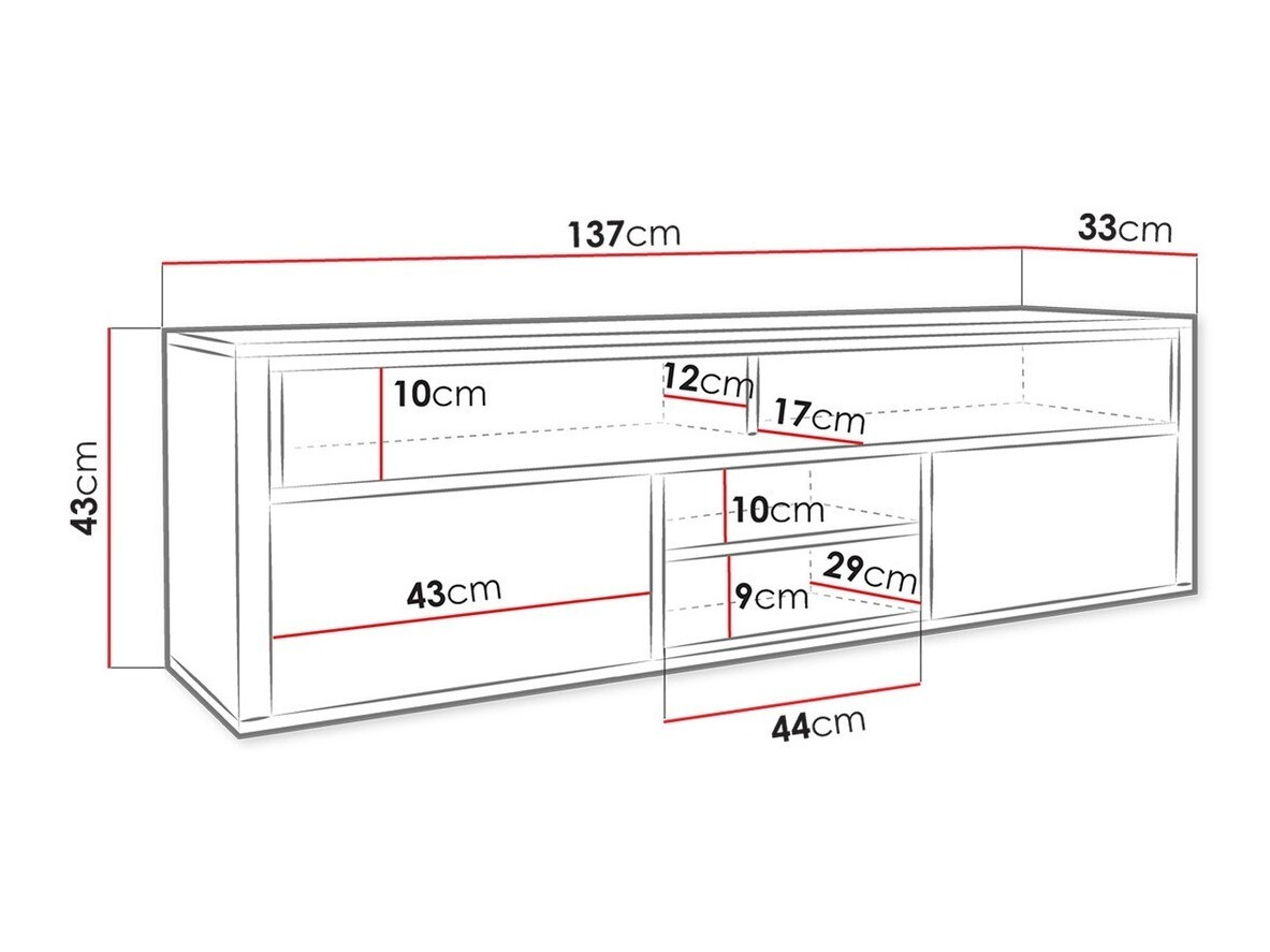 Έπιπλο τηλεόρασης Herba