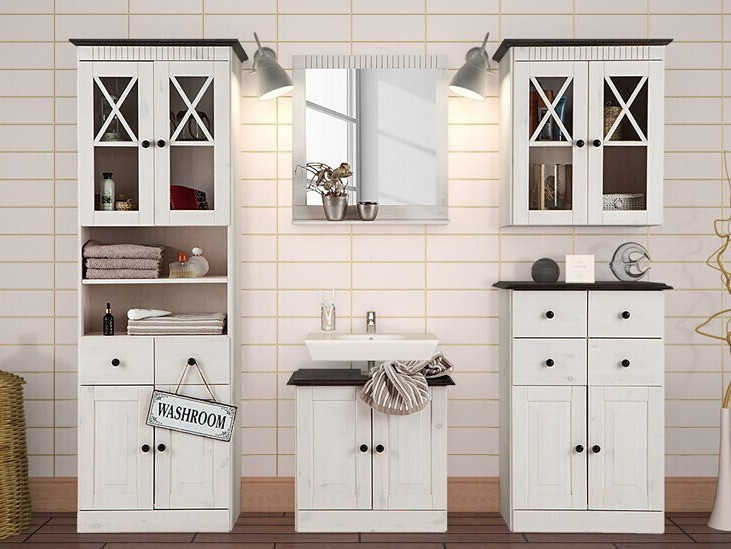 Όρθιο ντουλάπι μπάνιου Deletri 106