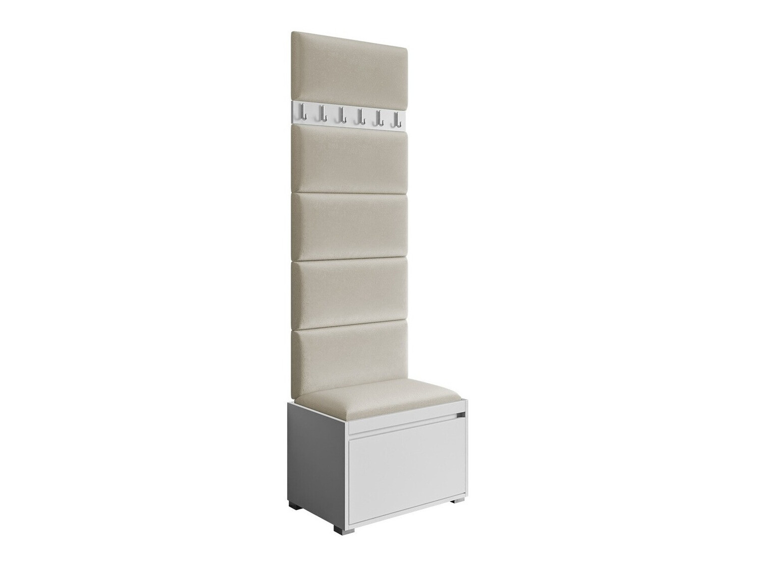 Hallway set Comfivo Pinus V (White + Manila 02)