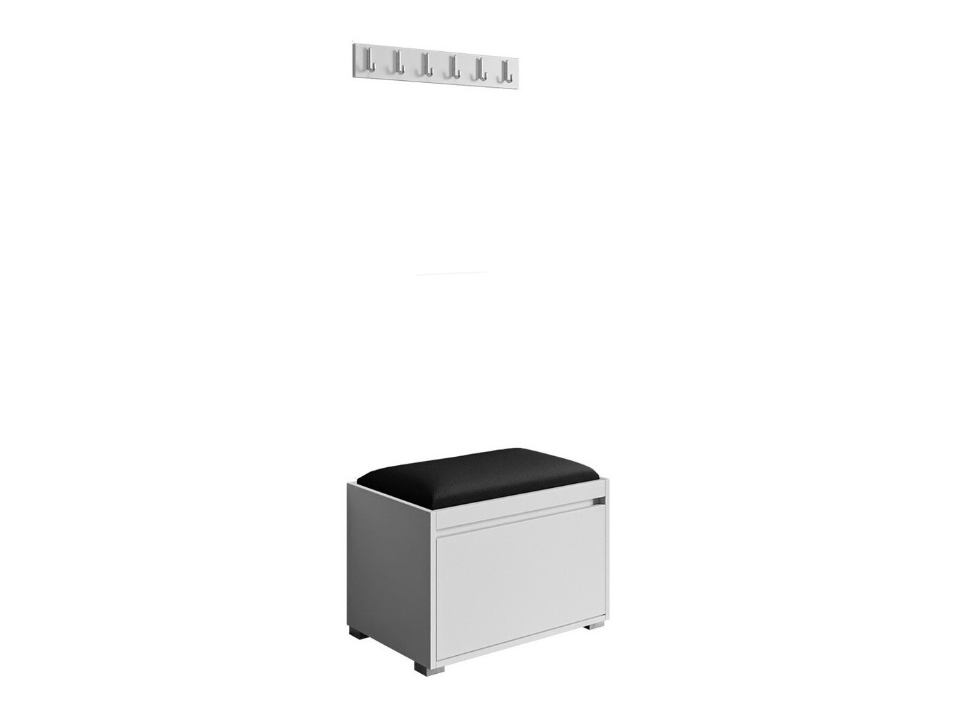 Hallway set Comfivo Pinus VIII (White + Manila 18)