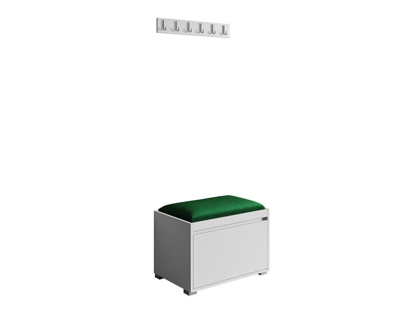Hallway set Comfivo Pinus VIII (White + Manila 35)