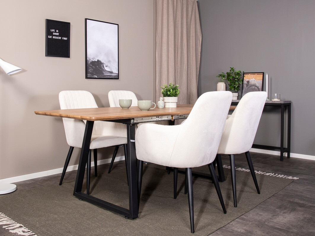 Chair Dallas 155 (Beige + Black)