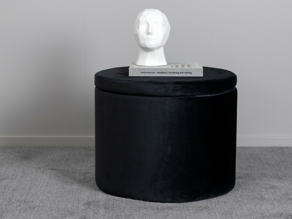 Σκαμπό σαλονιού Dallas 2941 (Μαύρο)