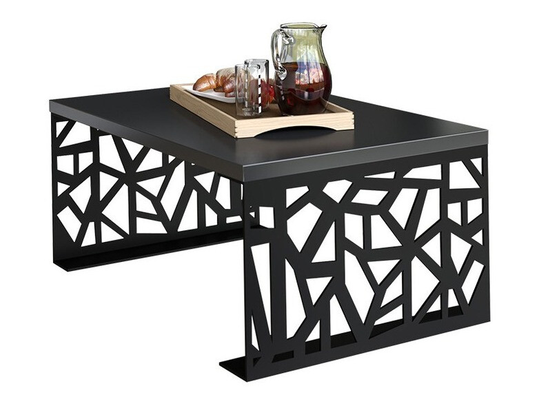 Coffee table Germantown 101 (Matte black + Glossy black)