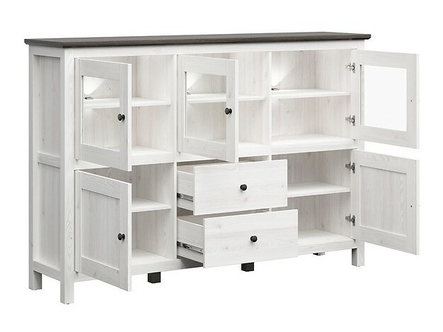 Συρταριέρα Sordoro 103 (Σιμπού λεύκα + Πεύκο Larico)