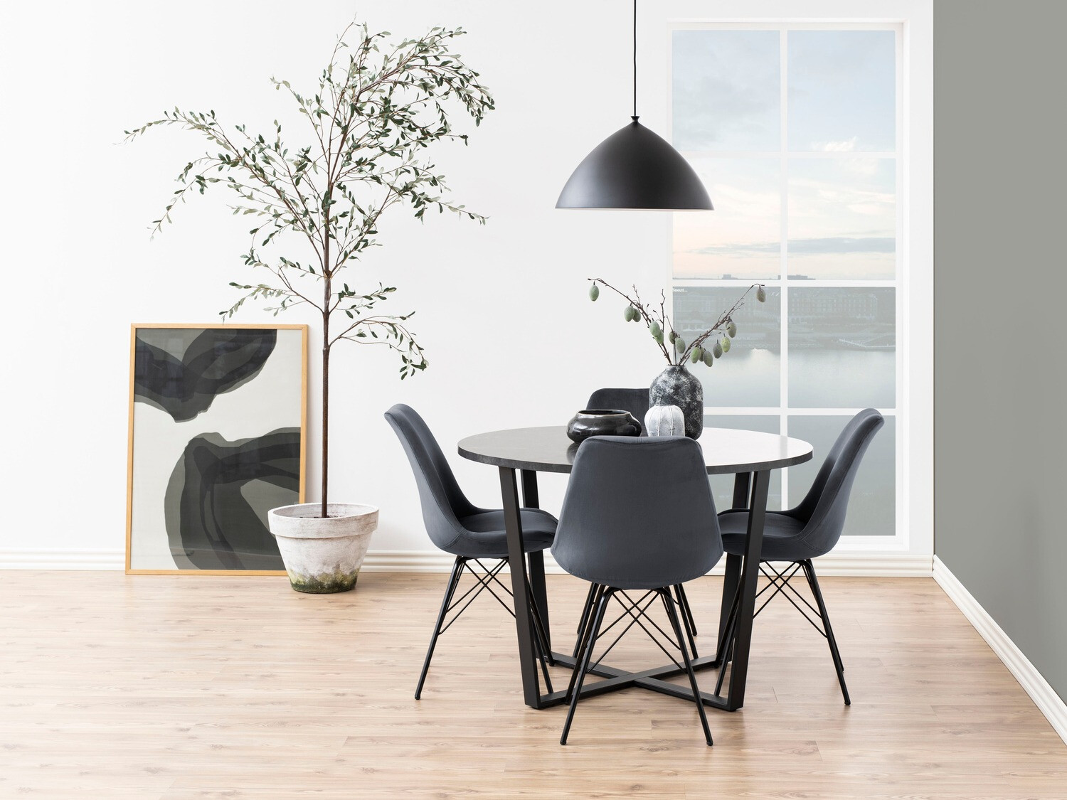 Chair Norsica 329 (Dark grey)