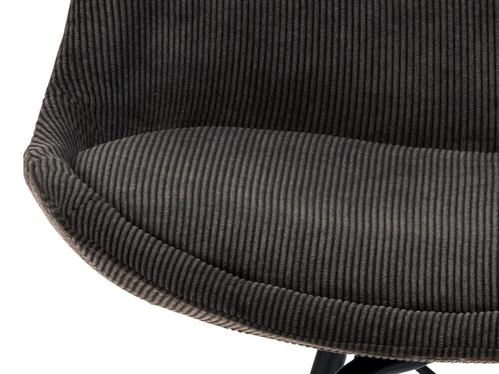 Chair Norsica 485 (Dark grey + Black)