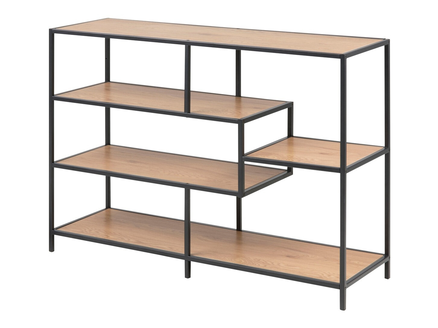 Βιβλιοθήκη Norsica Sevferi 102 (Άγρια δρυς + Μαύρο)