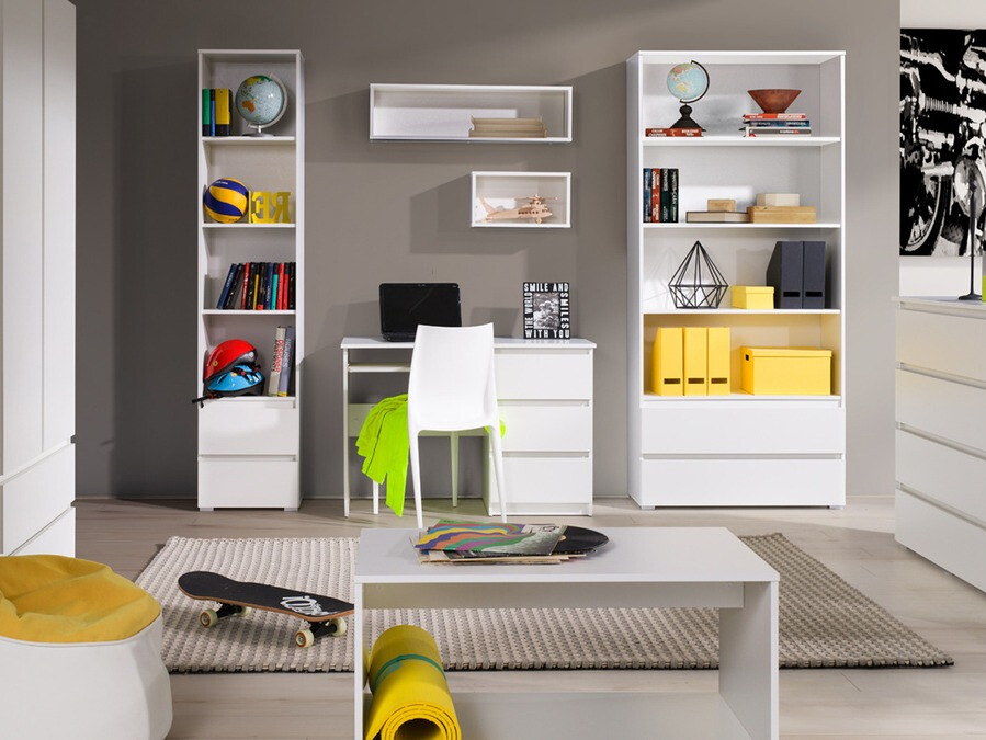 Bookcase Cirdora 100 (White)