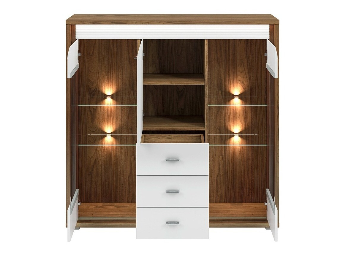 Σιφονιέρα Madison H106 (Γυαλιστερό λευκό)