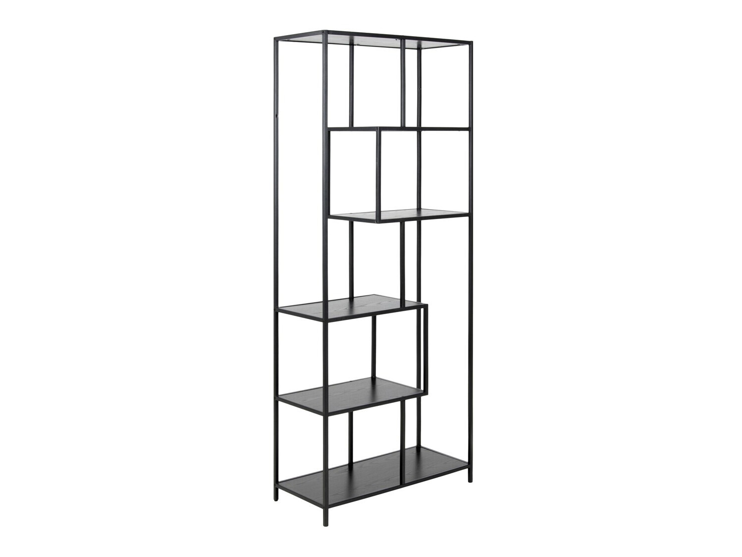 Βιβλιοθήκη Norsica Sevferi 104 (Μαύρη Φράξος + Μαύρο)