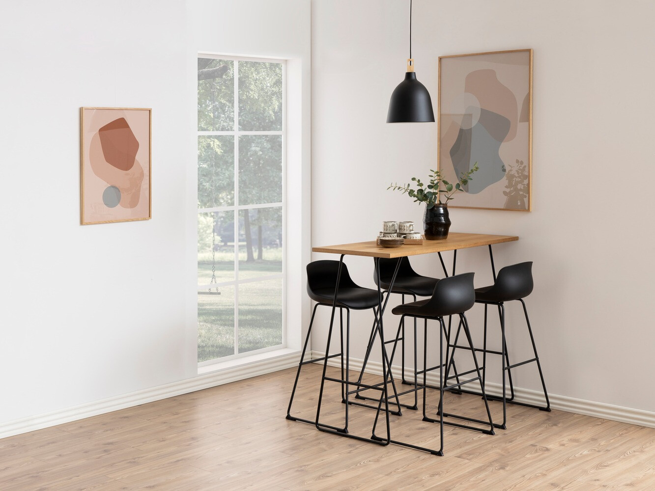 Bar stool Norsica 429 (Black)