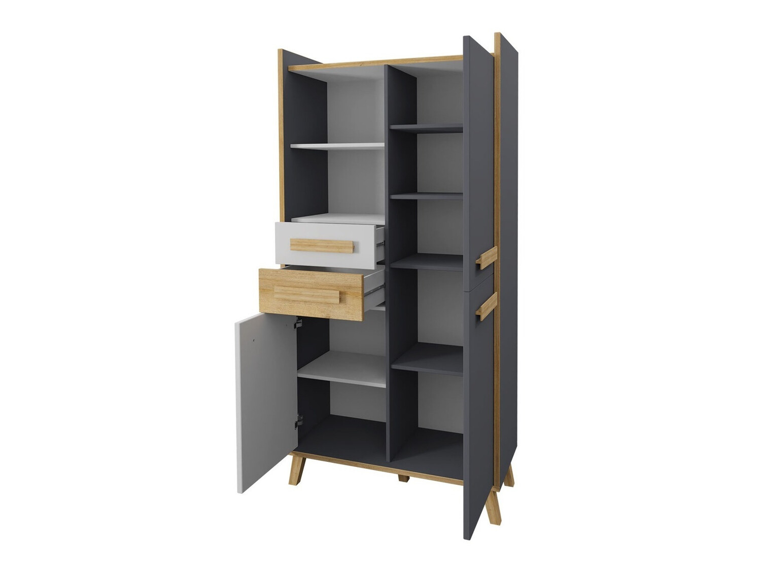 Bookcase Oderevu 102