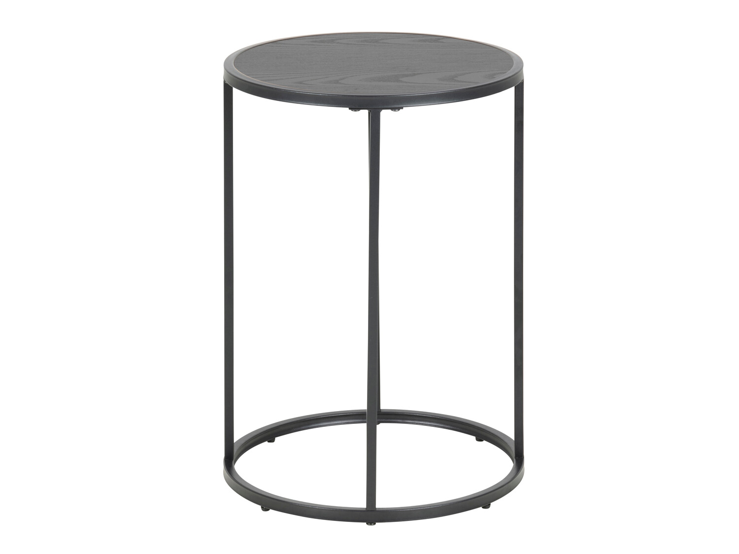 Βοηθητικό τραπεζάκι Norsica Sevferi 118 (Μαύρη Φράξος + Μαύρο)