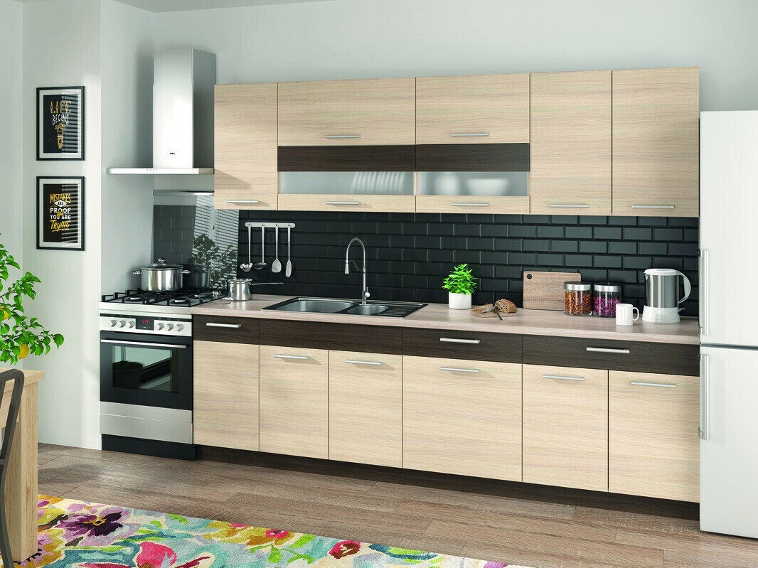 Πολυμορφικό ντουλάπι με συρτάρι και πόρτες Mode Light 113