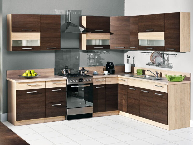 Πολυμορφικό γωνιακό ντουλάπι Mode Dark 118