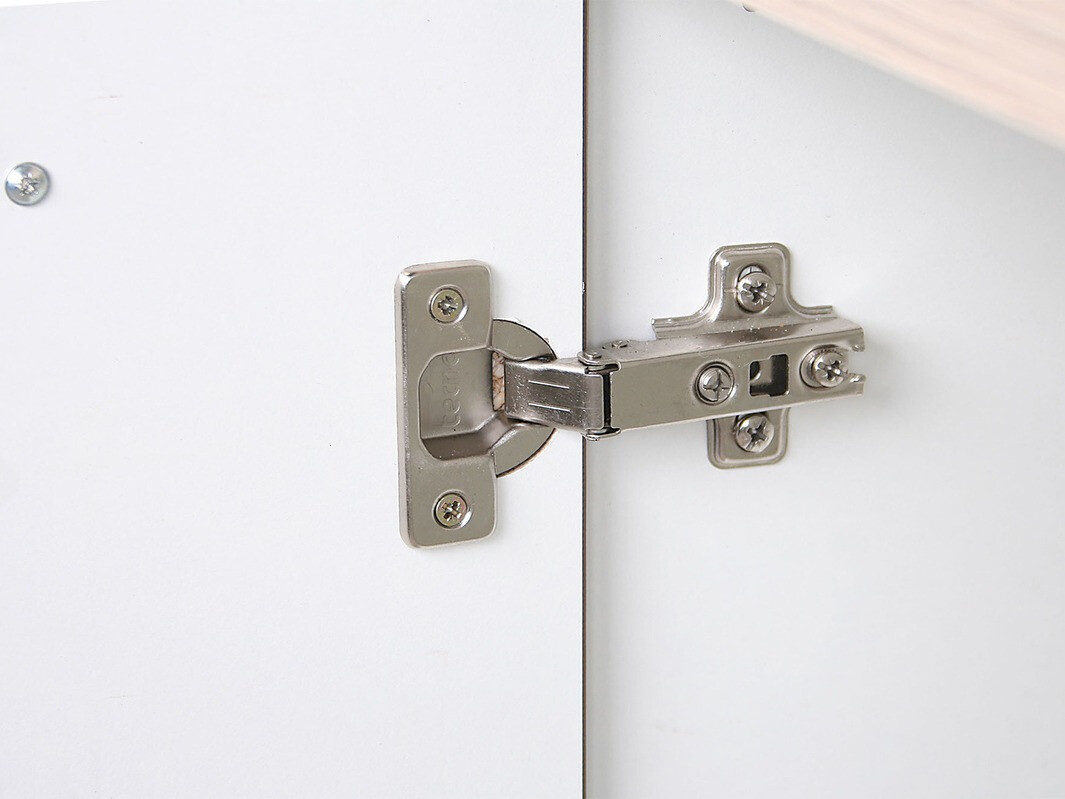 Πολυμορφικό γωνιακό ντουλάπι Mode White 118