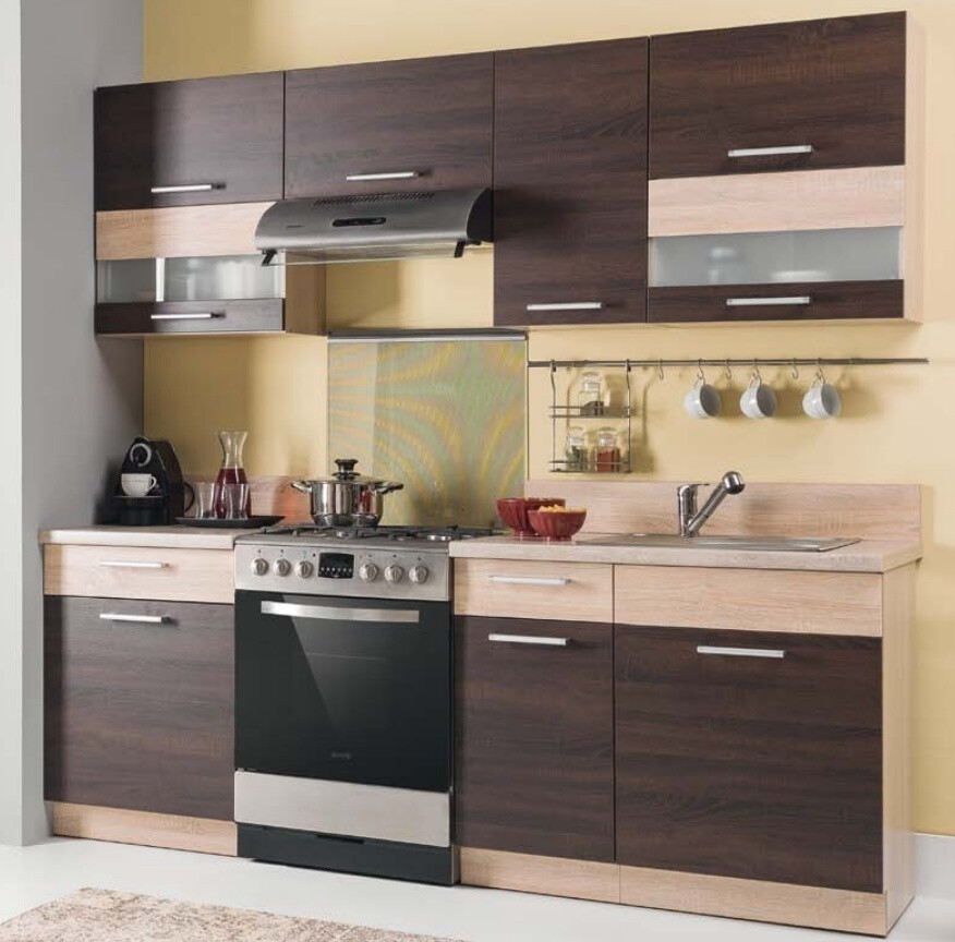 Πολυμορφικό ντουλάπι με συρτάρι Mode Dark 124