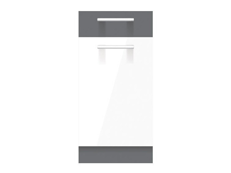 Πολυμορφικό ντουλάπι με συρτάρι και πόρτες Mode White 117