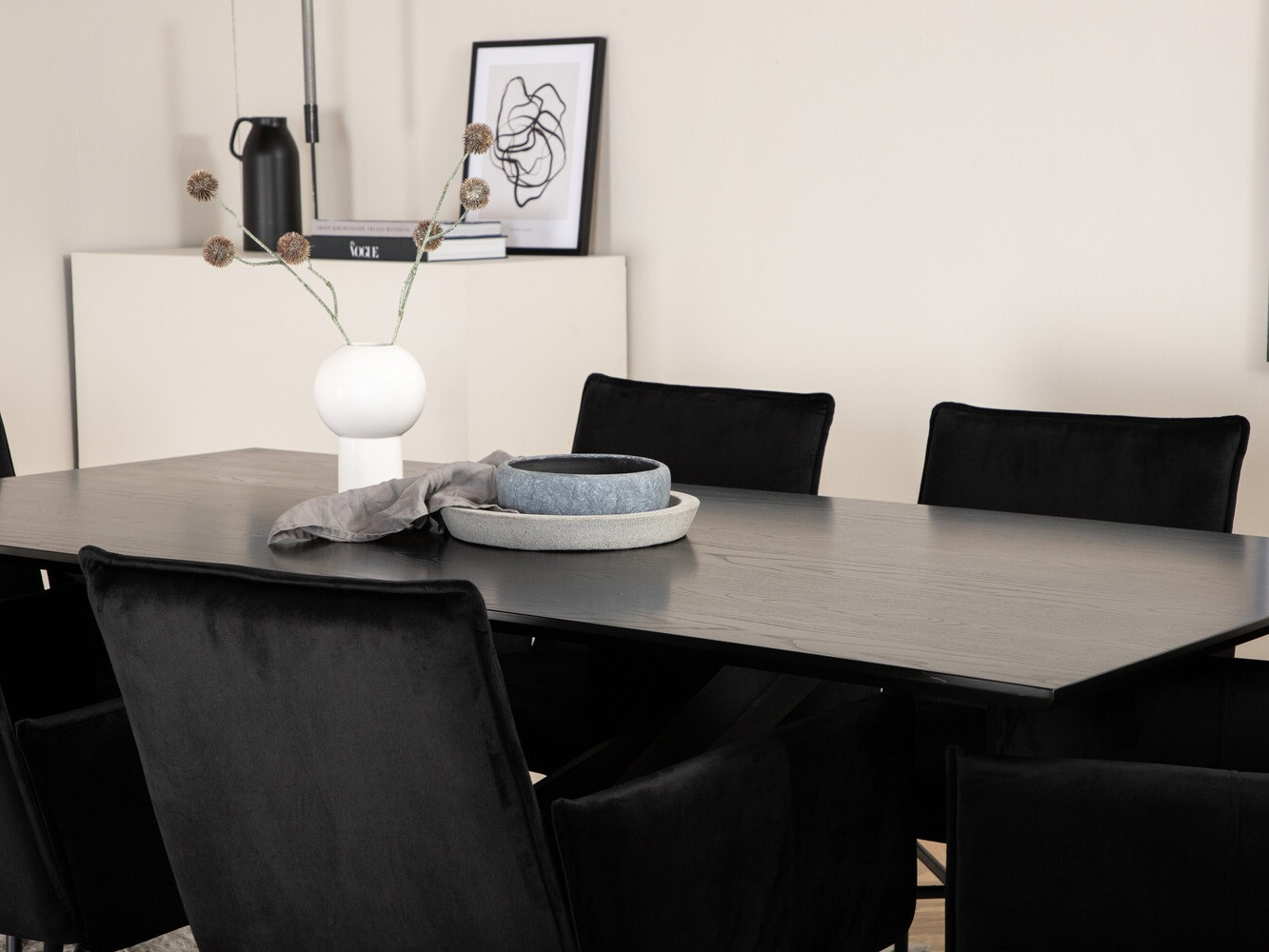 Dining set Dallas 2703 (Black)