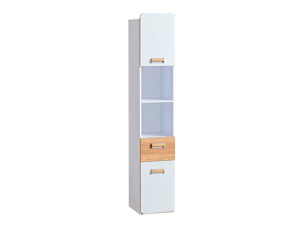 Bookcase Ophmora 102 (Oak + White)