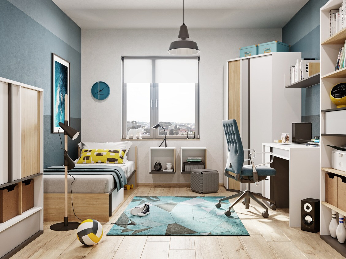 Corner wardrobe Marvesi 117