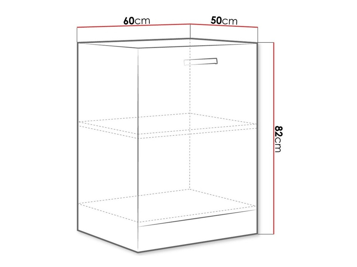 Modular cabinet with doors Multi Cream 116